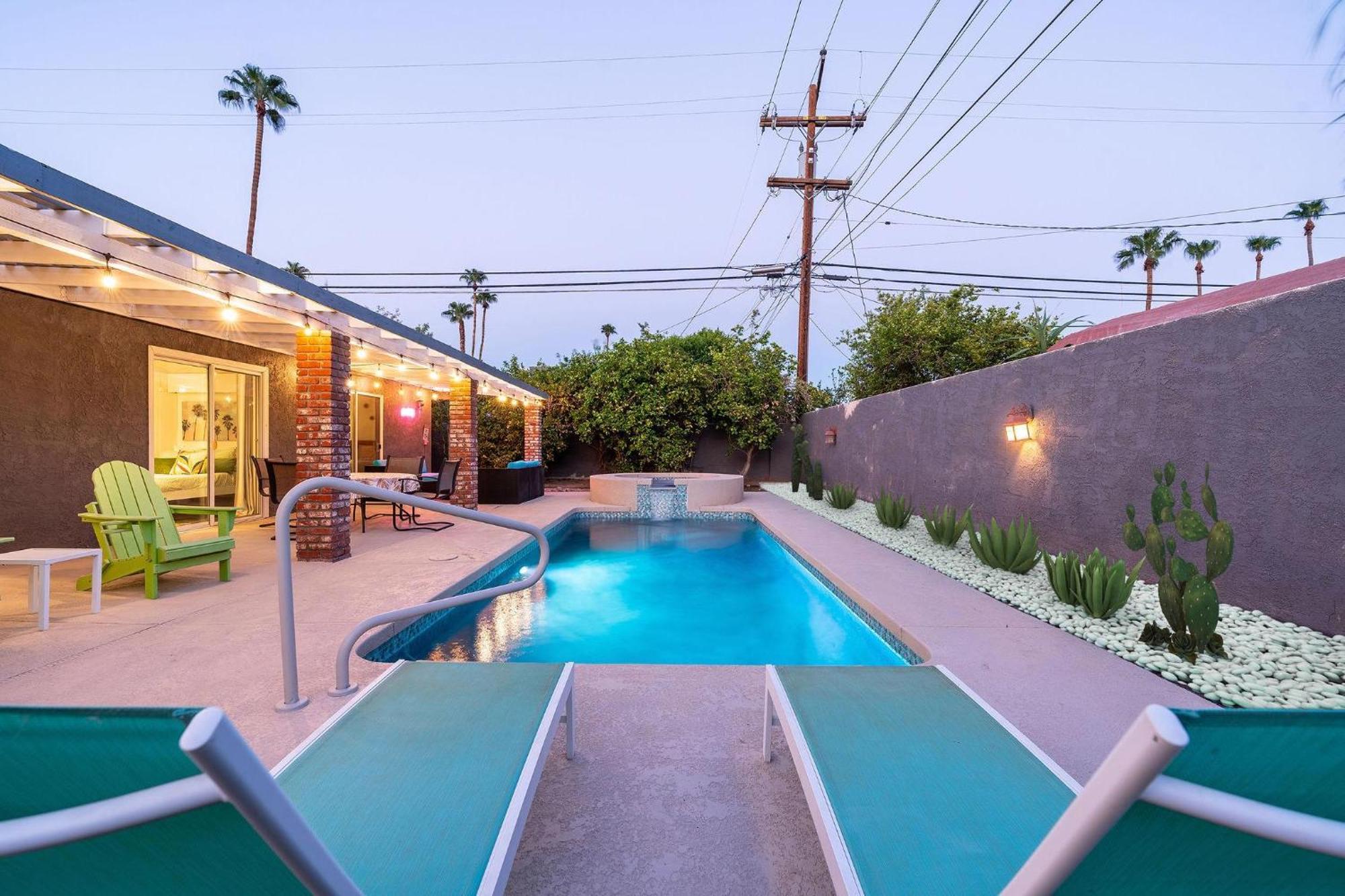 Sunny Days Ahead - Your Private Palm Springs Getaway Vila Exterior foto